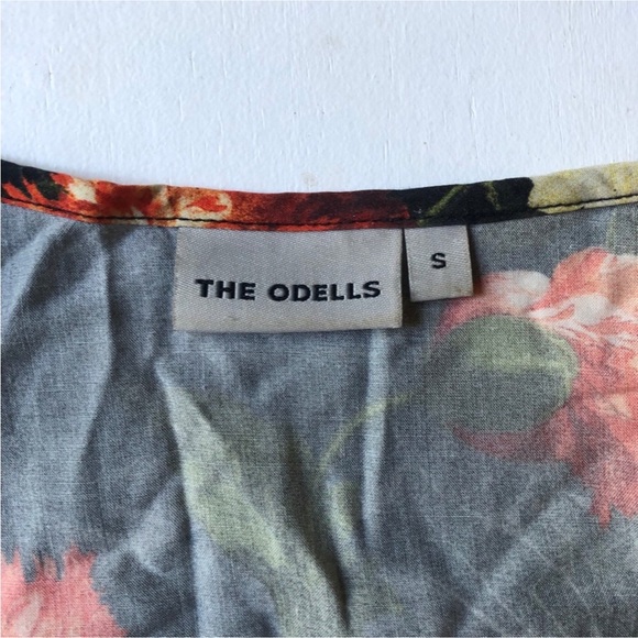 Anthropologie The Odells Floral V-Neck Top Blouse - Picture 7 of 9